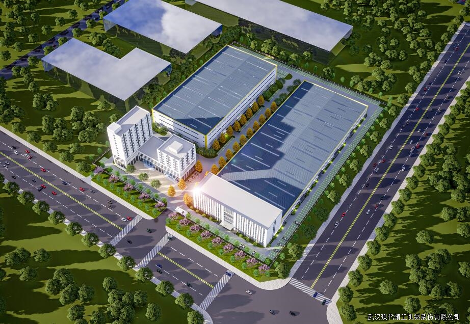 武汉现代精工新厂区示意图